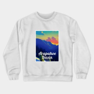 Arapahoe Basin Colorado United States ski Crewneck Sweatshirt